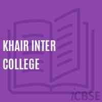 Khair Inter College High School Logo