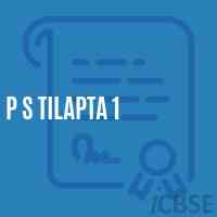 P S Tilapta 1 Primary School Logo
