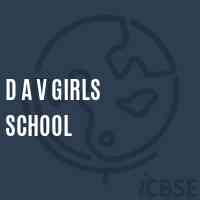 D A V Girls School Logo