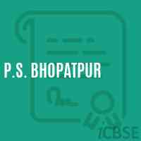 P.S. Bhopatpur Primary School Logo