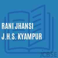 Rani Jhansi J.H.S. Kyampur Middle School Logo