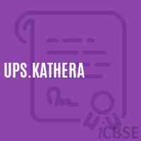 Ups.Kathera Middle School Logo