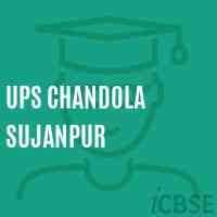 Ups Chandola Sujanpur Middle School Logo
