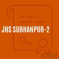 Jhs Subhanpur-2 Middle School Logo