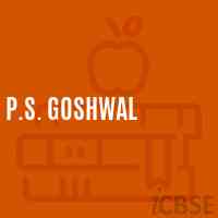 P.S. Goshwal Primary School Logo