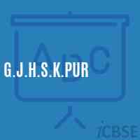 G.J.H.S.K.Pur Middle School Logo