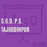 S.G.D. P.S. Tajuddinpur Primary School Logo