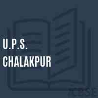 U.P.S. Chalakpur Middle School Logo
