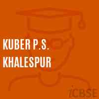 Kuber P.S. Khalespur Primary School Logo