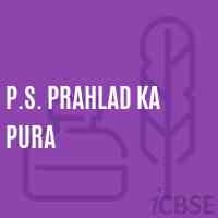 P.S. Prahlad Ka Pura Primary School Logo