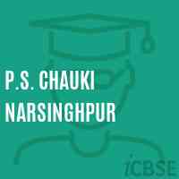 P.S. Chauki Narsinghpur Primary School Logo