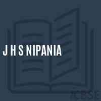 J H S Nipania Middle School Logo