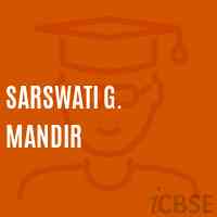 Sarswati G. Mandir Middle School Logo