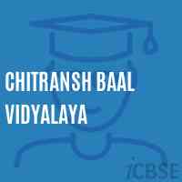 Chitransh Baal Vidyalaya Primary School Logo