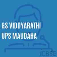 Gs Viddyarathi Ups Maudaha Middle School Logo
