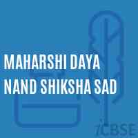 Maharshi Daya Nand Shiksha Sad Primary School Logo