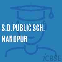 S.D.Public Sch. Nandpur Primary School Logo