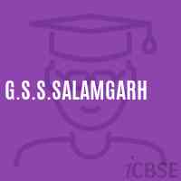 G.S.S.Salamgarh High School Logo