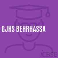 Gjhs Behrhassa Middle School Logo