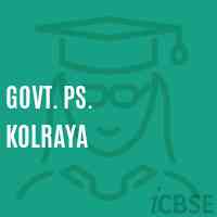 Govt. Ps. Kolraya Primary School Logo