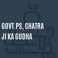 Govt.Ps, Chatra Ji Ka Gudha Primary School Logo