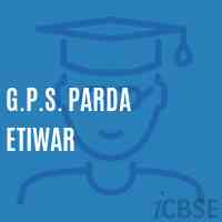G.P.S. Parda Etiwar Primary School Logo