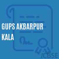 Gups Akbarpur Kala Middle School Logo