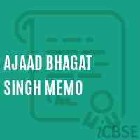 Ajaad Bhagat Singh Memo Primary School Logo