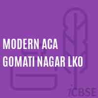Modern Aca Gomati Nagar Lko Middle School Logo
