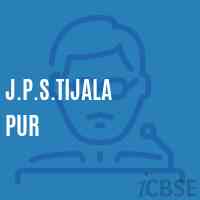J.P.S.Tijala Pur Middle School Logo