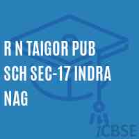 R N Taigor Pub Sch Sec-17 Indra Nag Middle School Logo