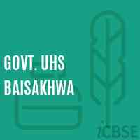 Govt. Uhs Baisakhwa Secondary School Logo