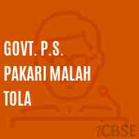 Govt. P.S. Pakari Malah Tola Primary School Logo
