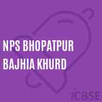 Nps Bhopatpur Bajhia Khurd Primary School Logo