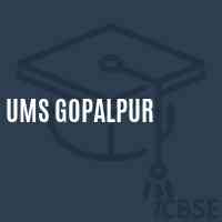 Ums Gopalpur Middle School Logo