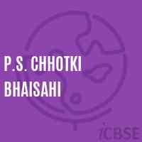 P.S. Chhotki Bhaisahi Primary School Logo