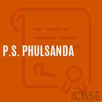 P.S. Phulsanda Primary School Logo
