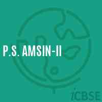 P.S. Amsin-Ii Primary School Logo