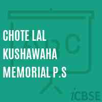 Chote Lal Kushawaha Memorial P.S Primary School Logo