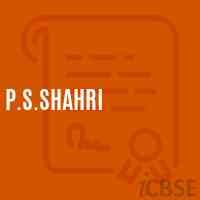 P.S.Shahri Primary School Logo
