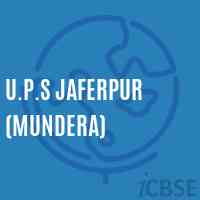 U.P.S Jaferpur (Mundera) Middle School Logo