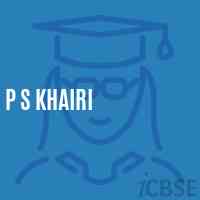 P S Khairi Primary School Logo