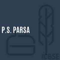 P.S. Parsa Primary School Logo