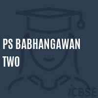Ps Babhangawan Two Primary School Logo