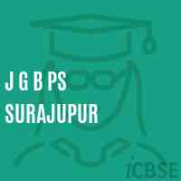 J G B Ps Surajupur Primary School Logo