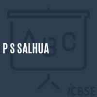 P S Salhua Primary School Logo