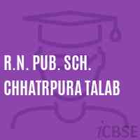 R.N. Pub. Sch. Chhatrpura Talab Middle School Logo