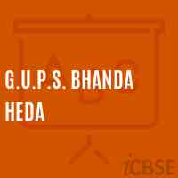 G.U.P.S. Bhanda Heda Middle School Logo