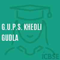 G.U.P.S. Khedli Gudla Middle School Logo