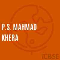 P.S. Mahmad Khera Primary School Logo